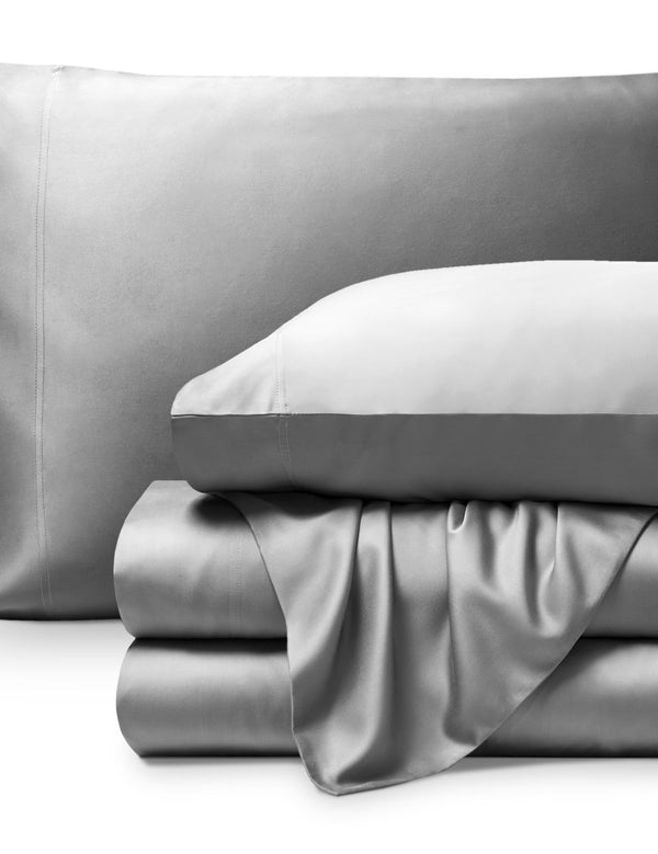 Bamboo Sheets folded and stacked neatly
