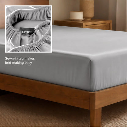 Rayon From Bamboo Fitted Sheet - Bare Home