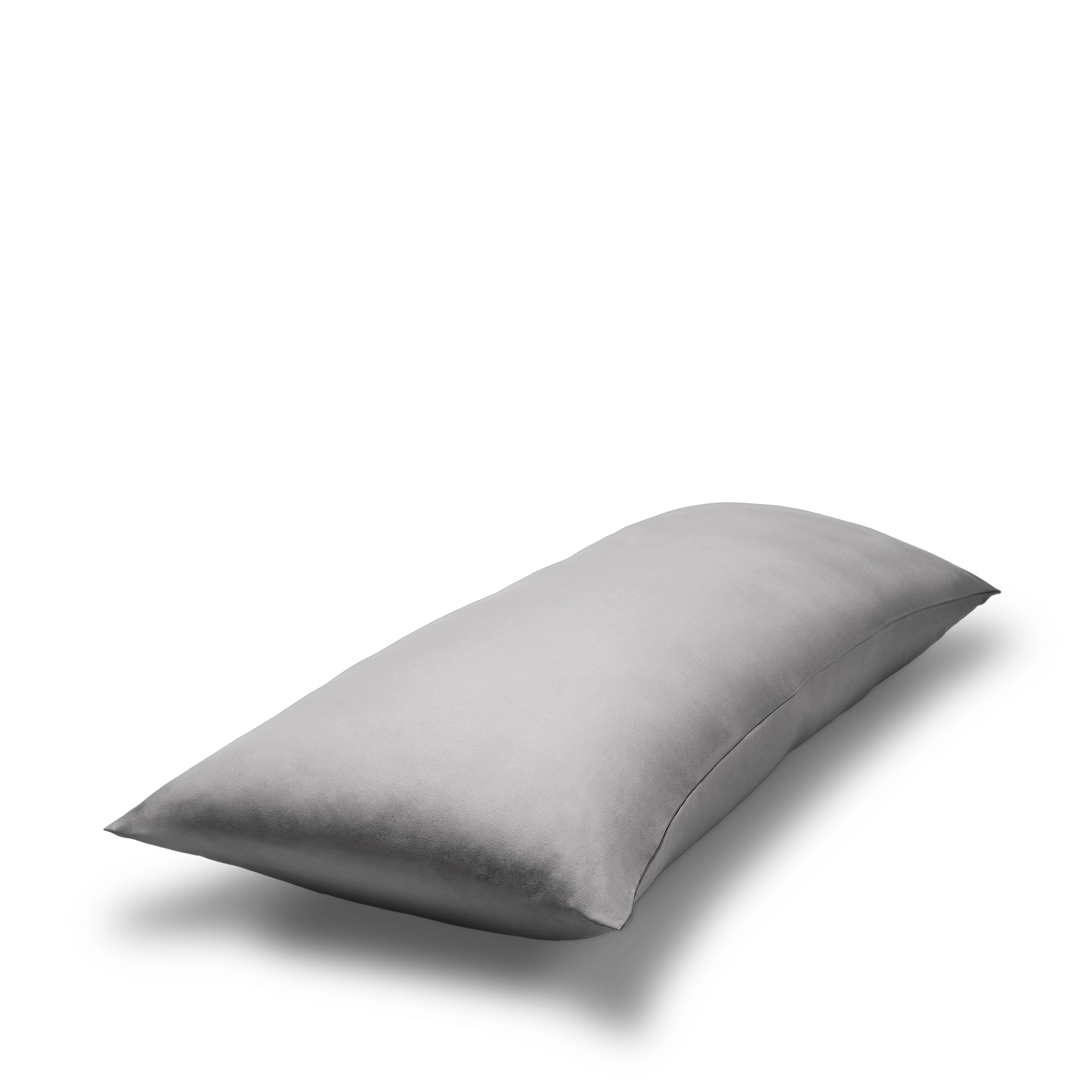 A microfiber body pillowcase on a pillow