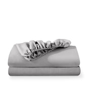 2 ultra soft fitted sheets folded and stacked