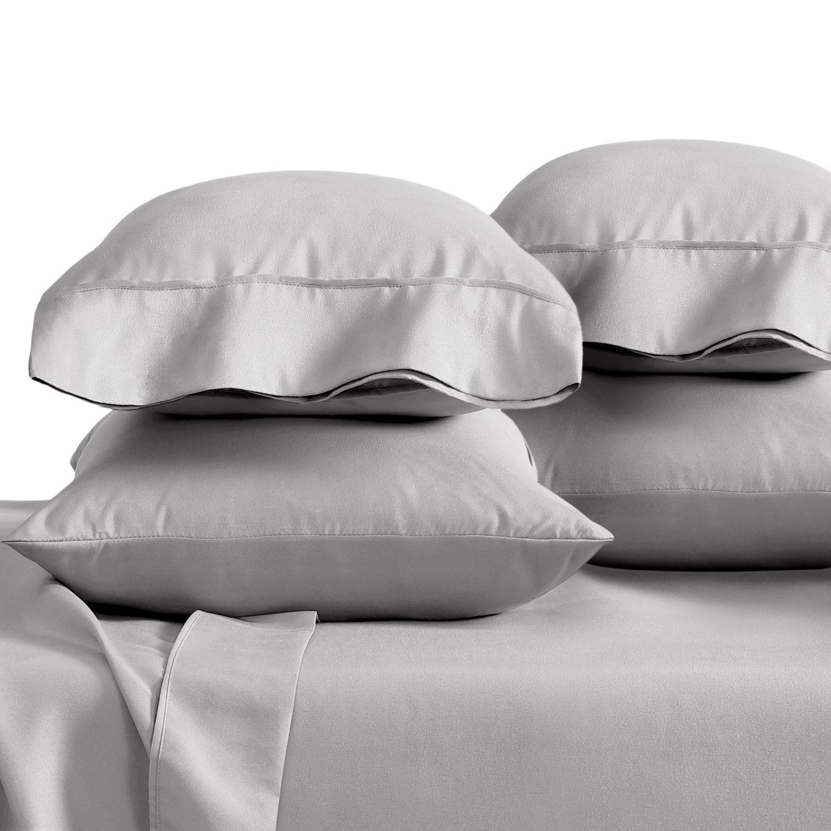 Ultra Soft Open End Pillowcase - 4 Pack - Bare Home - Pillowcases