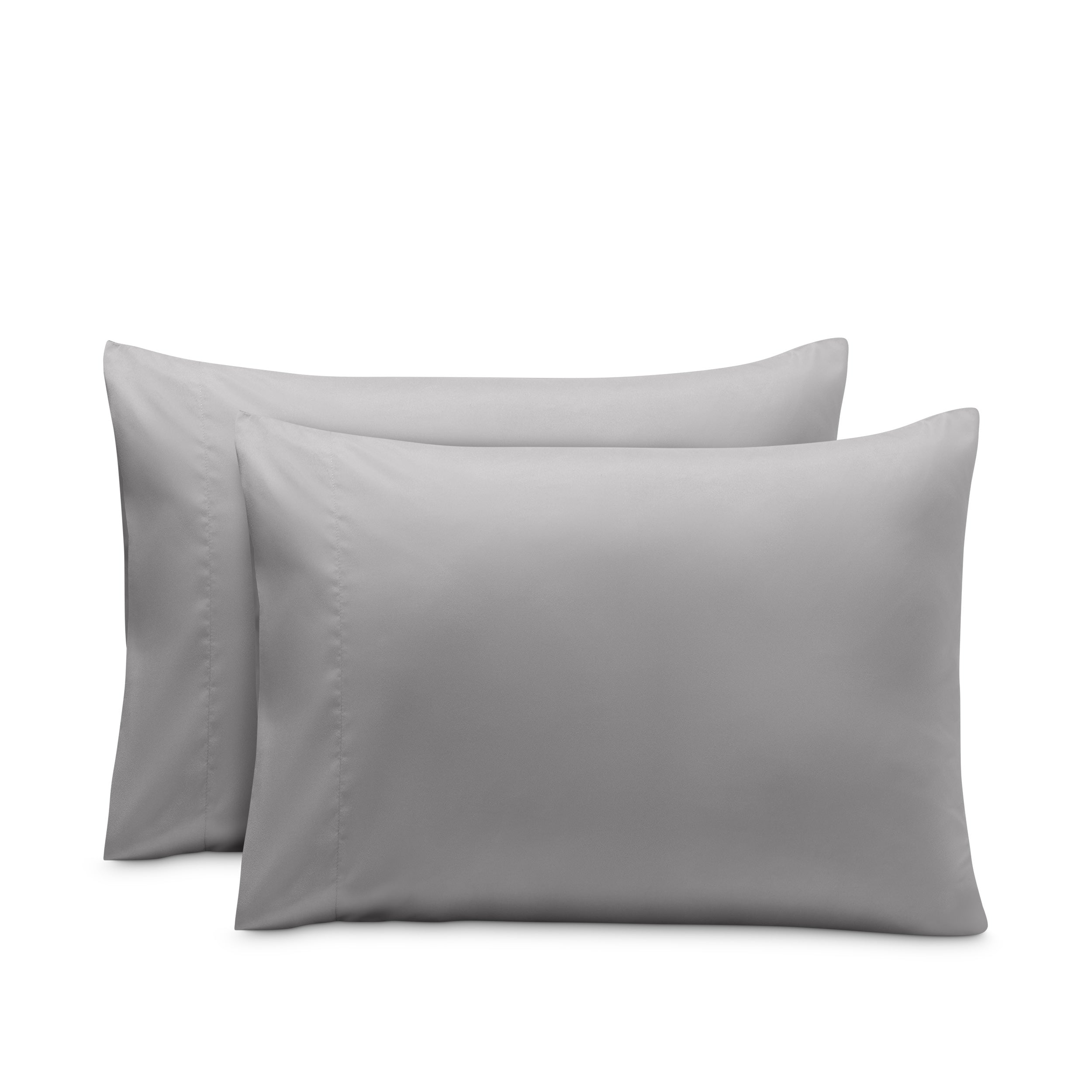 2 pillowcases on pillows