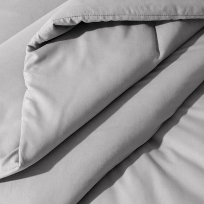 Close-up of comforter on a bed