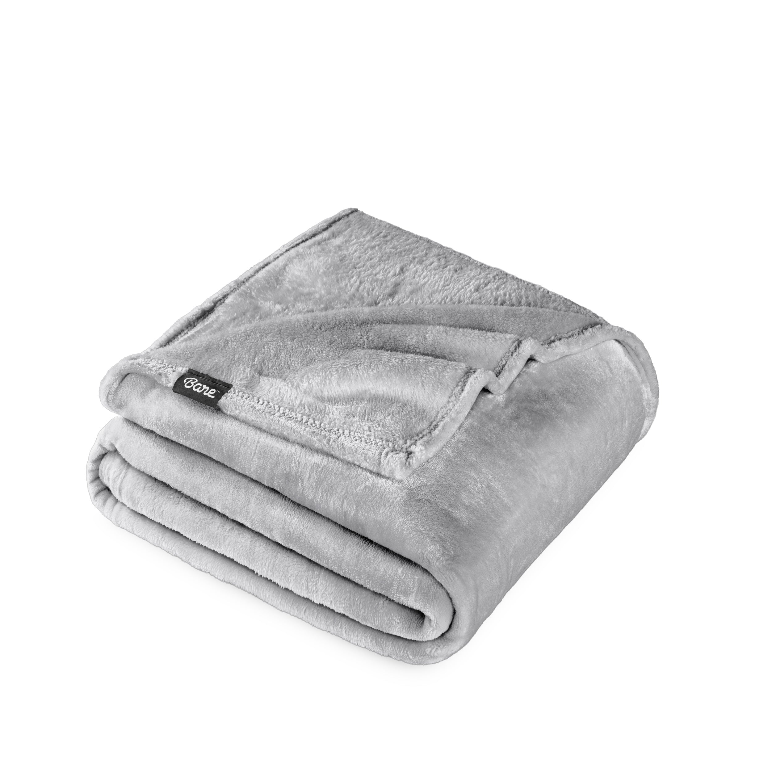 Microplush blanket folded neatly