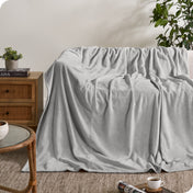 Giant microplush blanket
