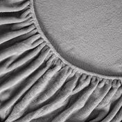 Close-up of a fitted sheet