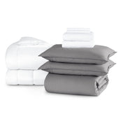 Percale bundle stacked to show what is included