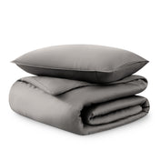 Tencel duvet cover set on a white background