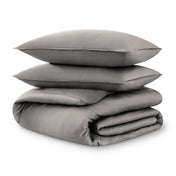 Tencel duvet cover set on a white background
