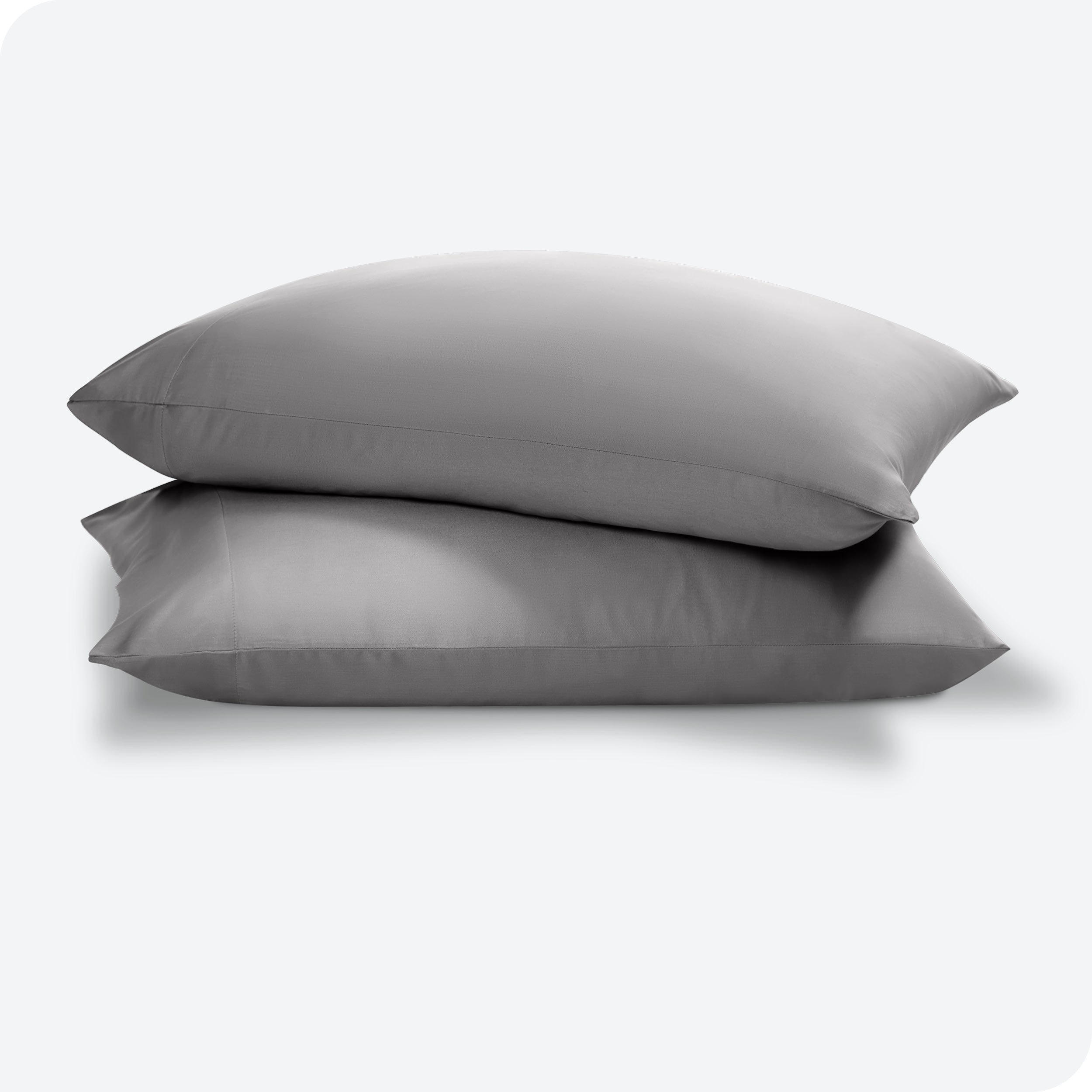 Two TENCEL™ pillowcases stacked