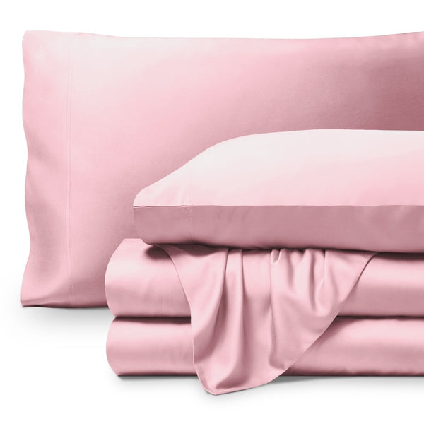 Bamboo Sheets folded and stacked neatly