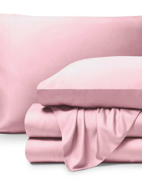 Bamboo Sheets folded and stacked neatly