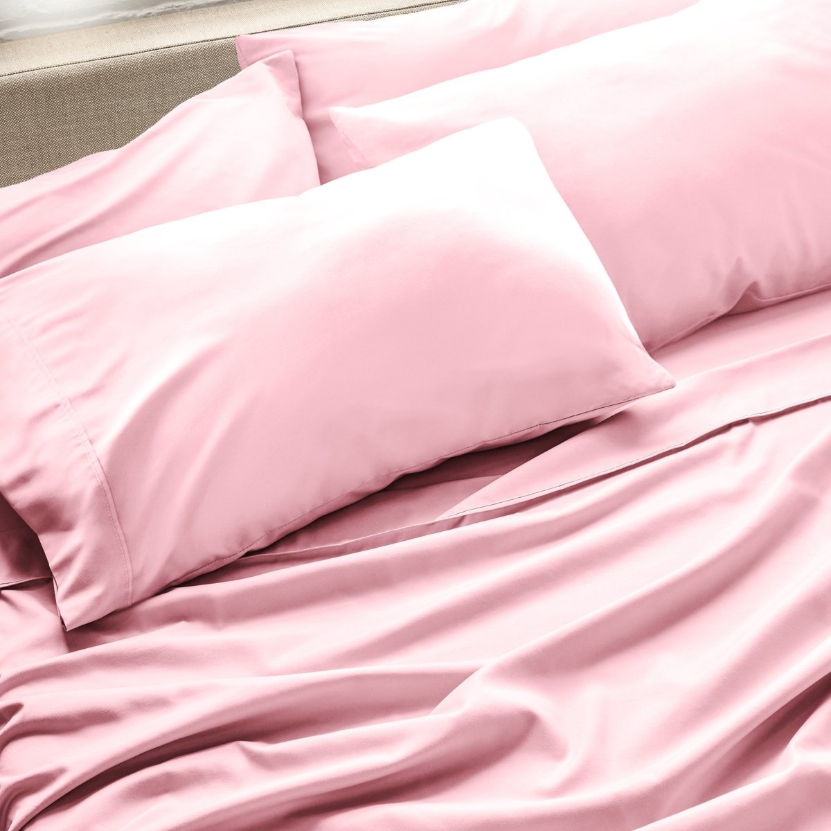 Ultra Soft Open End Pillowcase - 4 Pack - Bare Home - Pillowcases