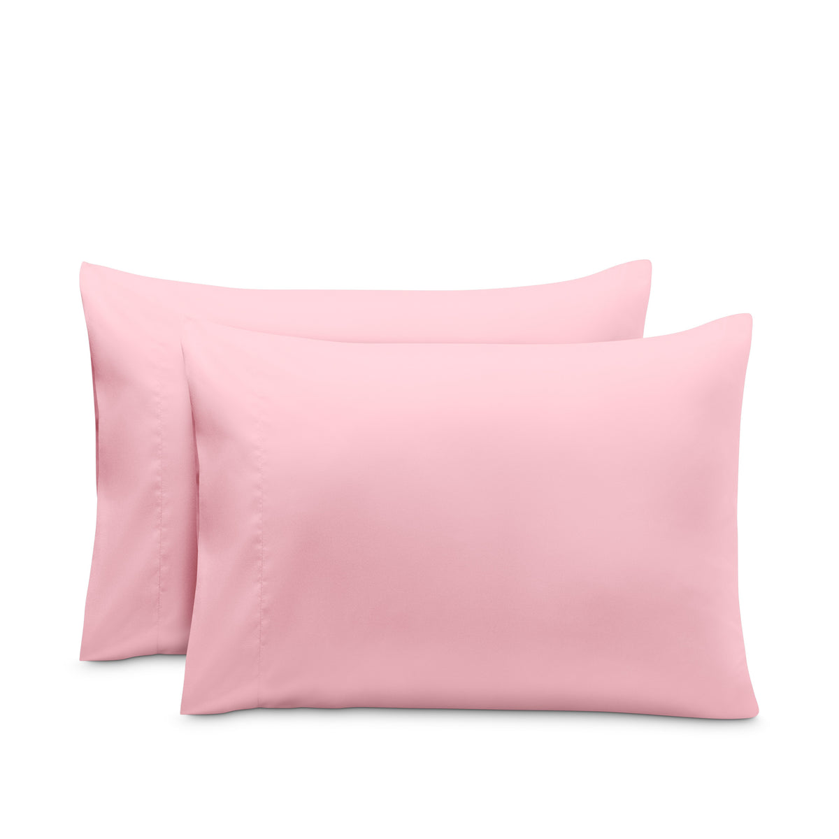 2 pillowcases on pillows