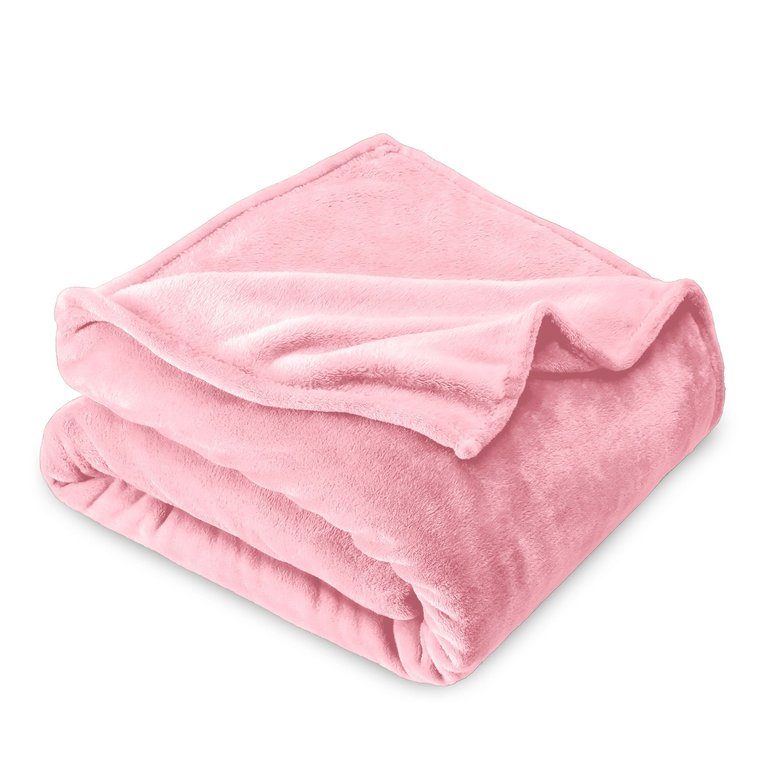 Microplush blanket folded