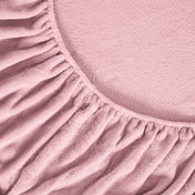 Close-up of a fitted sheet