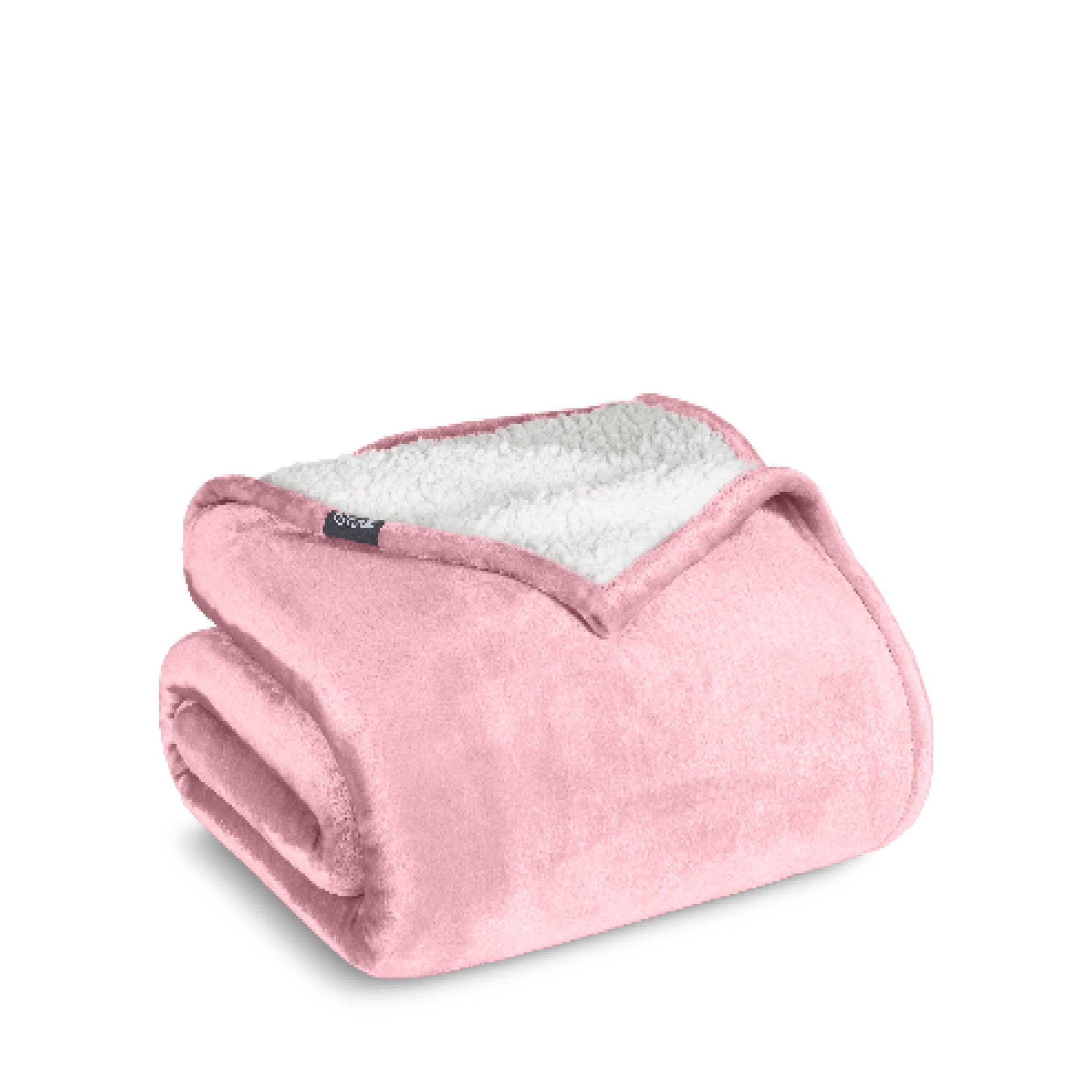 Sherpa blanket folded