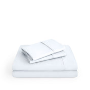 Microfiber sheets folded and stacked