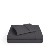 Microfiber sheet set on a white background
