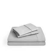 Microfiber sheet set on a white background