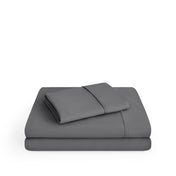 Microfiber sheet set on a white background