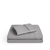 Microfiber sheet set on a white background