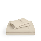 Microfiber sheet set on a white background