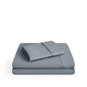 Microfiber sheet set on a white background