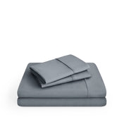 Microfiber sheet set on a white background