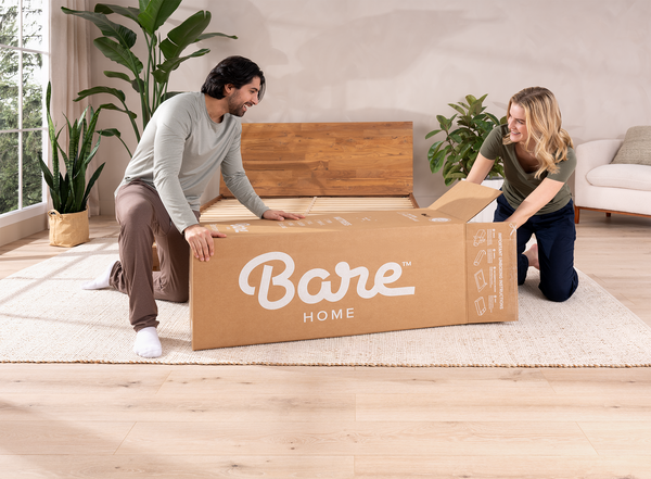 Bare Home mattress unboxing