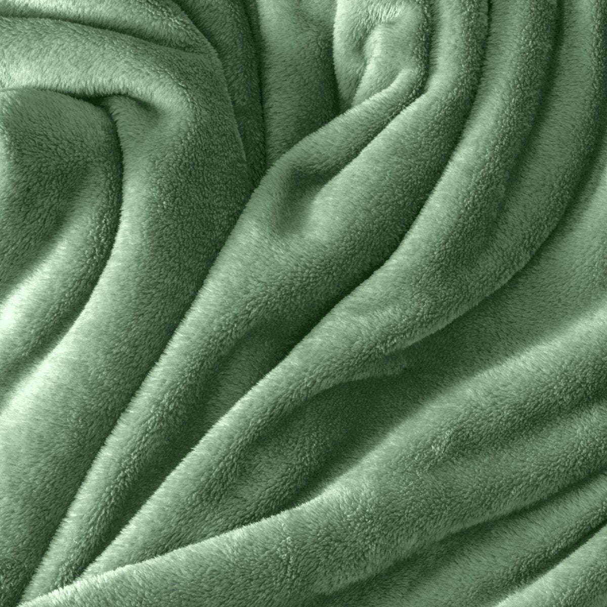 Close up of the soft textured microplush blanket