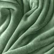 Close up of the soft textured microplush blanket