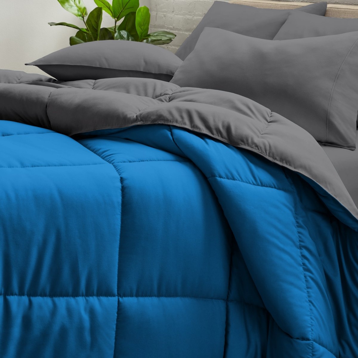 Ultra Soft Reversible Bed In A Bag - Bare Home - Bedding Bundle
