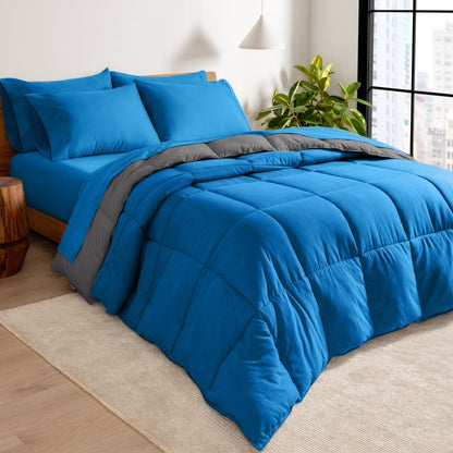 Ultra Soft Reversible Bed In A Bag - Bare Home - Bedding Bundle