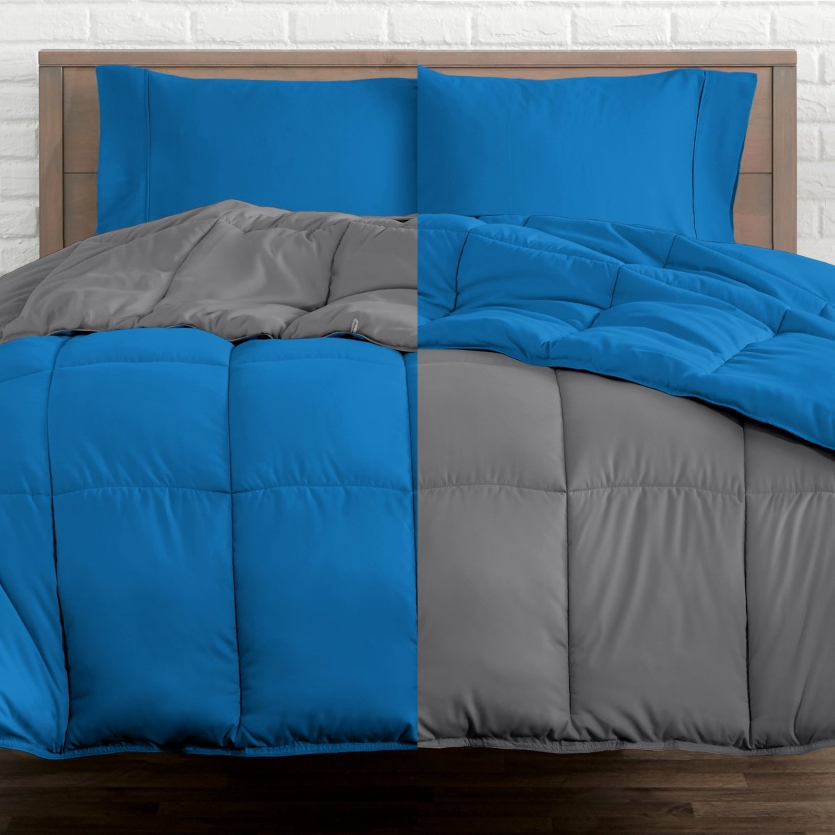 Ultra Soft Reversible Bed In A Bag - Bare Home - Bedding Bundle