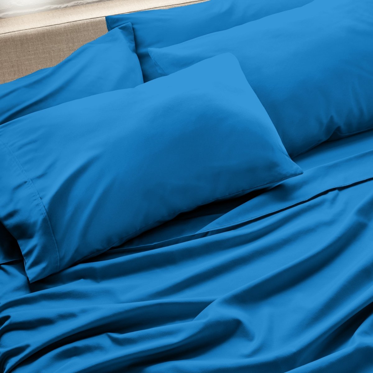 Ultra Soft Open End Pillowcase - 4 Pack - Bare Home - Pillowcases