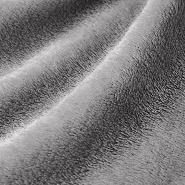 Closeup of Microplush Grey Fabric