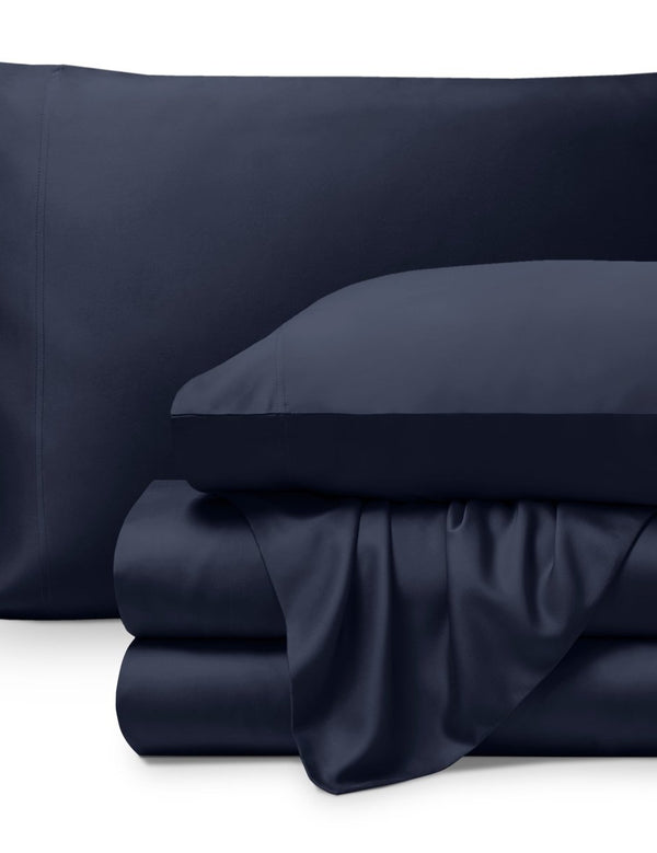 Bamboo Sheets folded and stacked neatly