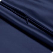 Close up of the zipper closure