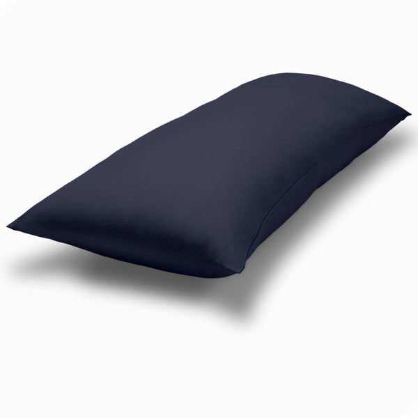 A microfiber body pillowcase on a pillow
