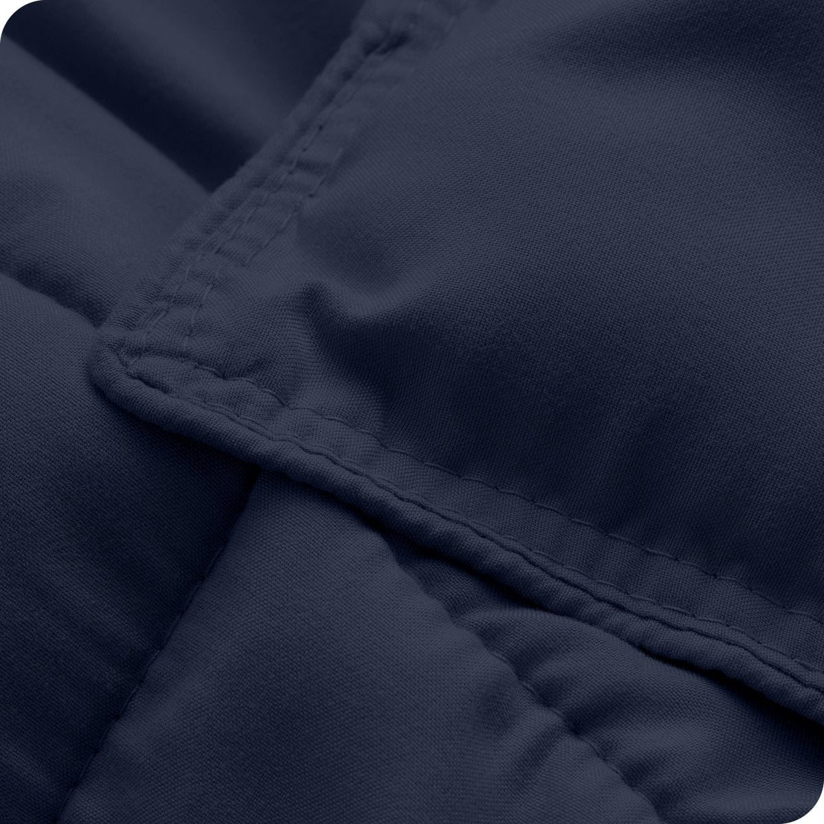 Down Alternative Box Stitch Comforter Set