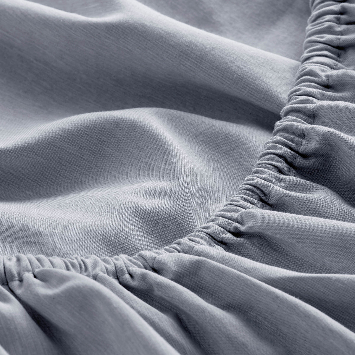 Close-up of fitted sheet