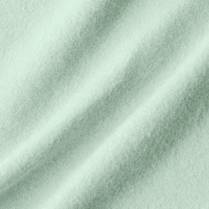 Close up of a flannel receiving blanket