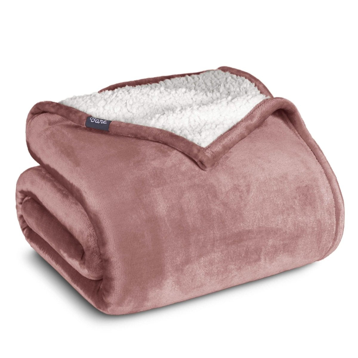 Sherpa blanket folded