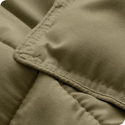 Down Alternative Box Stitch Comforter Set