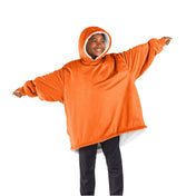 A youth wearable blanket on a child