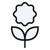 Icon - organic logo