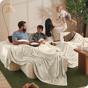 Giant microplush blanket