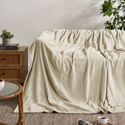 Giant microplush blanket