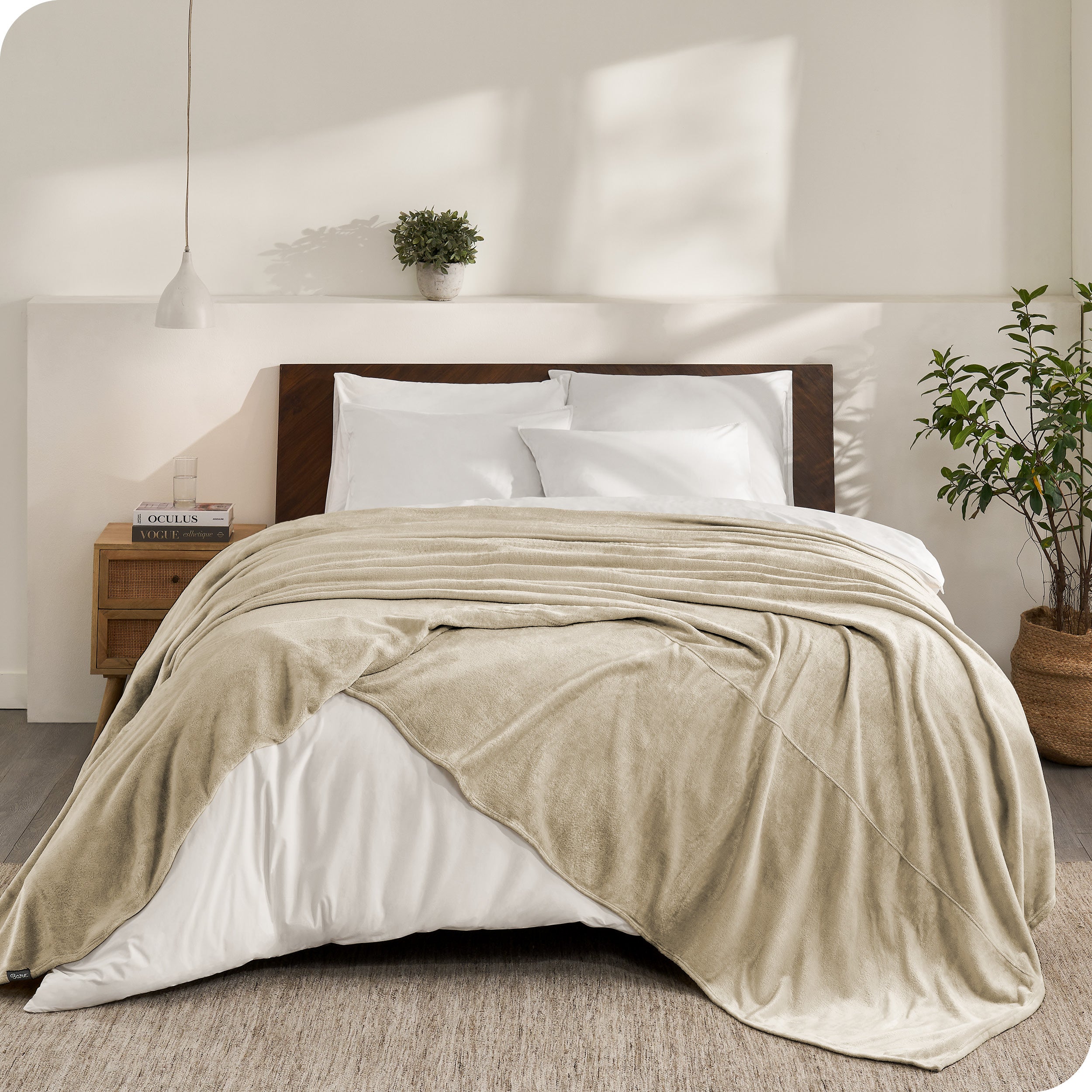Giant microplush blanket